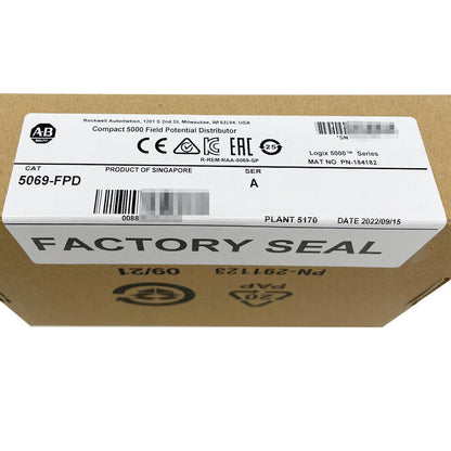 Allen-Bradley 5069-FPD Compact 5000 Field Potential Distributor product packaging, factory sealed