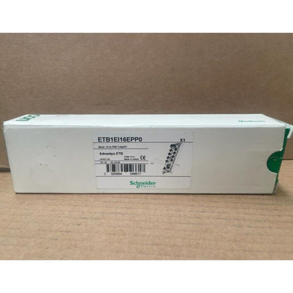 Schneider Electric ETB1EI16EPP0 PLC module box, product detail, Advantys ETB.