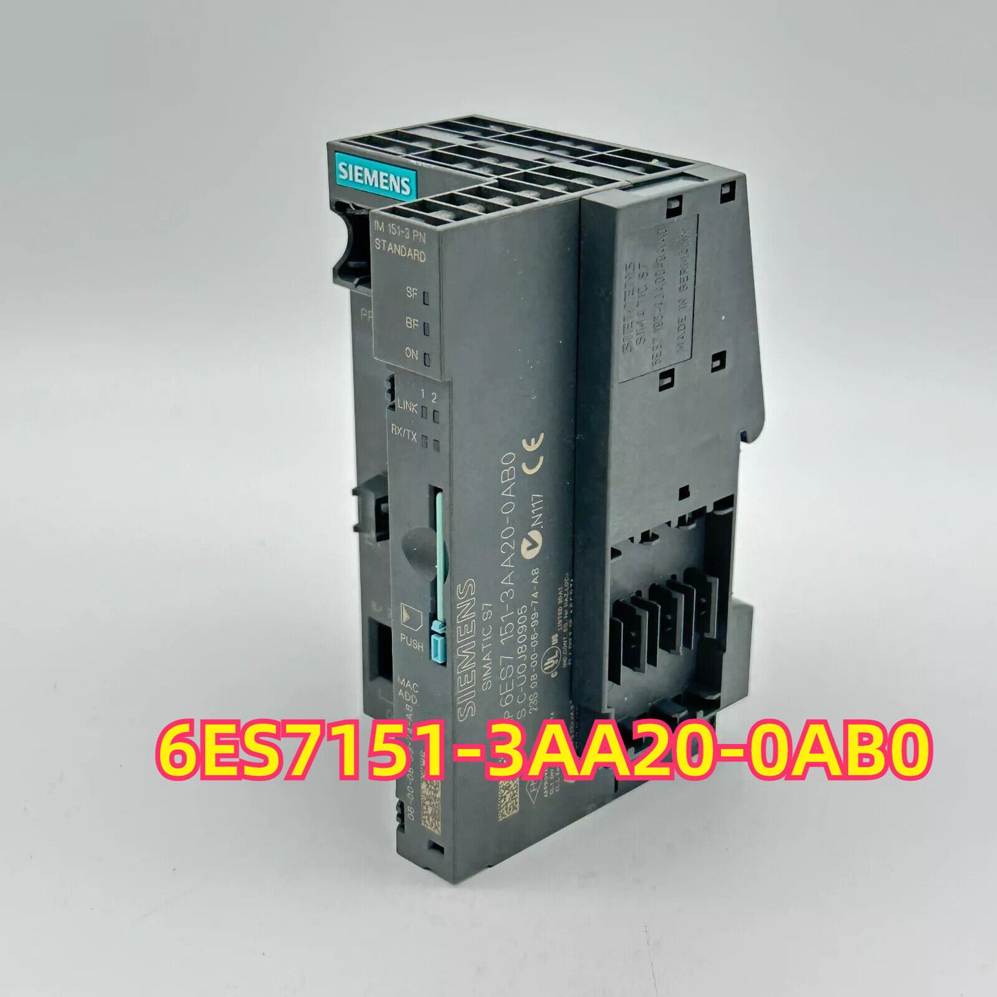 Siemens SIMATIC S7 PLC Module 6ES7151-3AA20-0AB0, Industrial Automation Part
