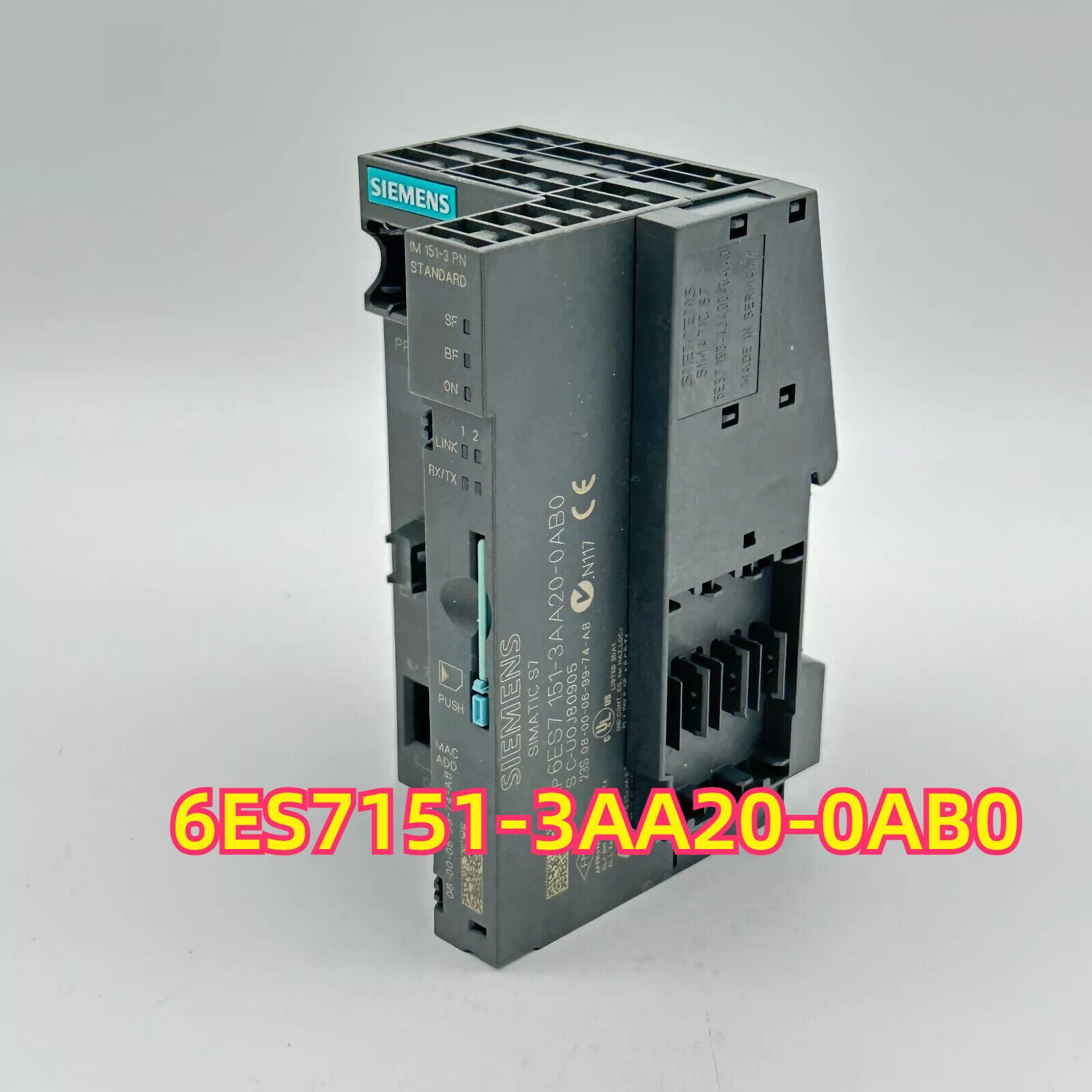 Siemens SIMATIC S7 PLC Module 6ES7151-3AA20-0AB0, Industrial Automation Part