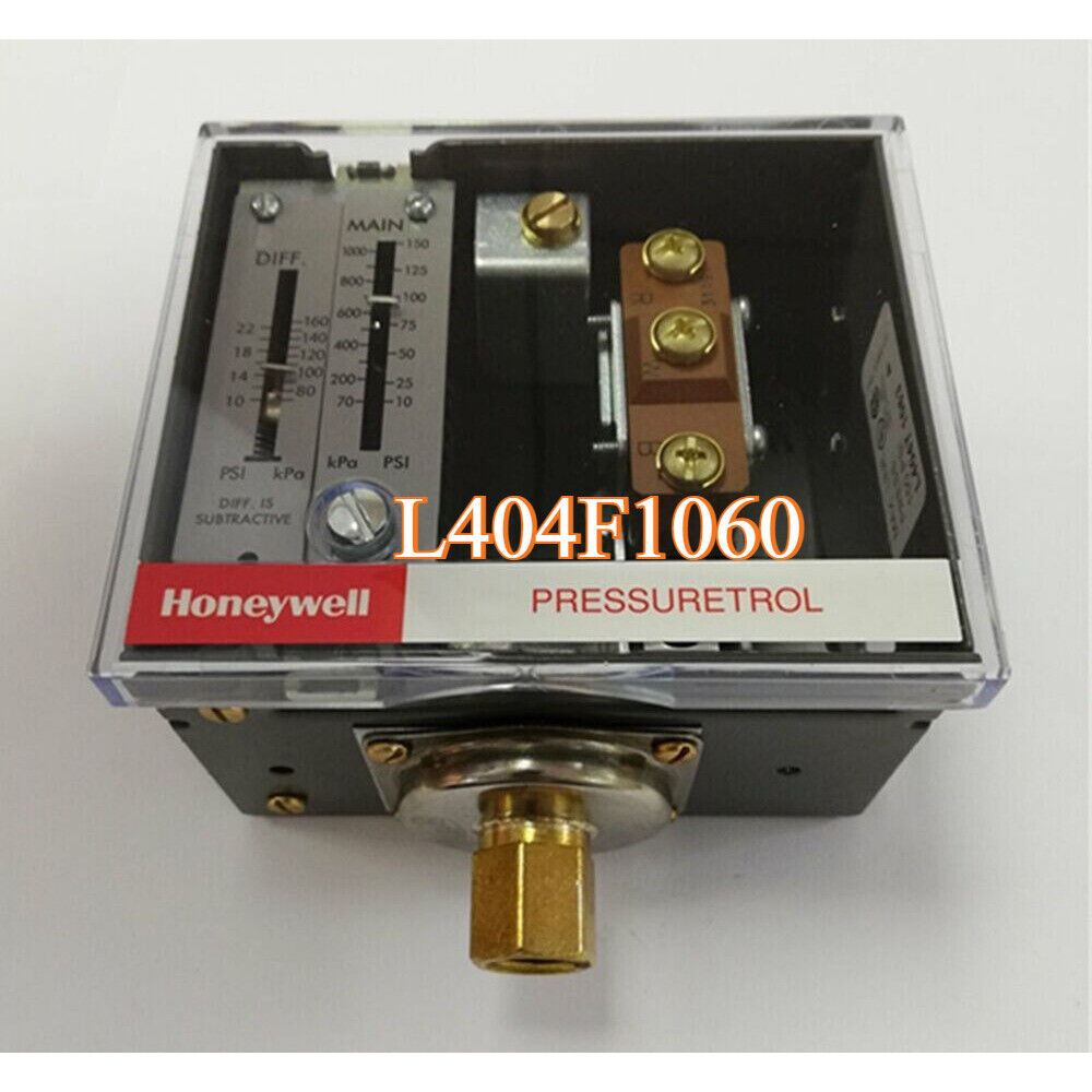Honeywell L404F1060 Pressuretrol Pressure Controller, Industrial Automation Part