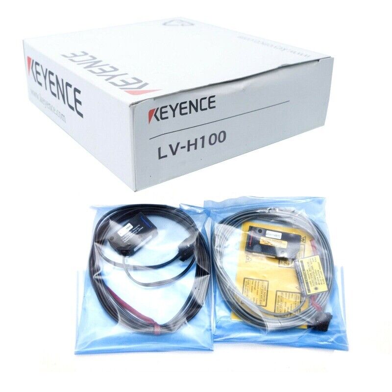Keyence LV-H100 Digital Optical Fiber Amplifier, new in box, sensor components.