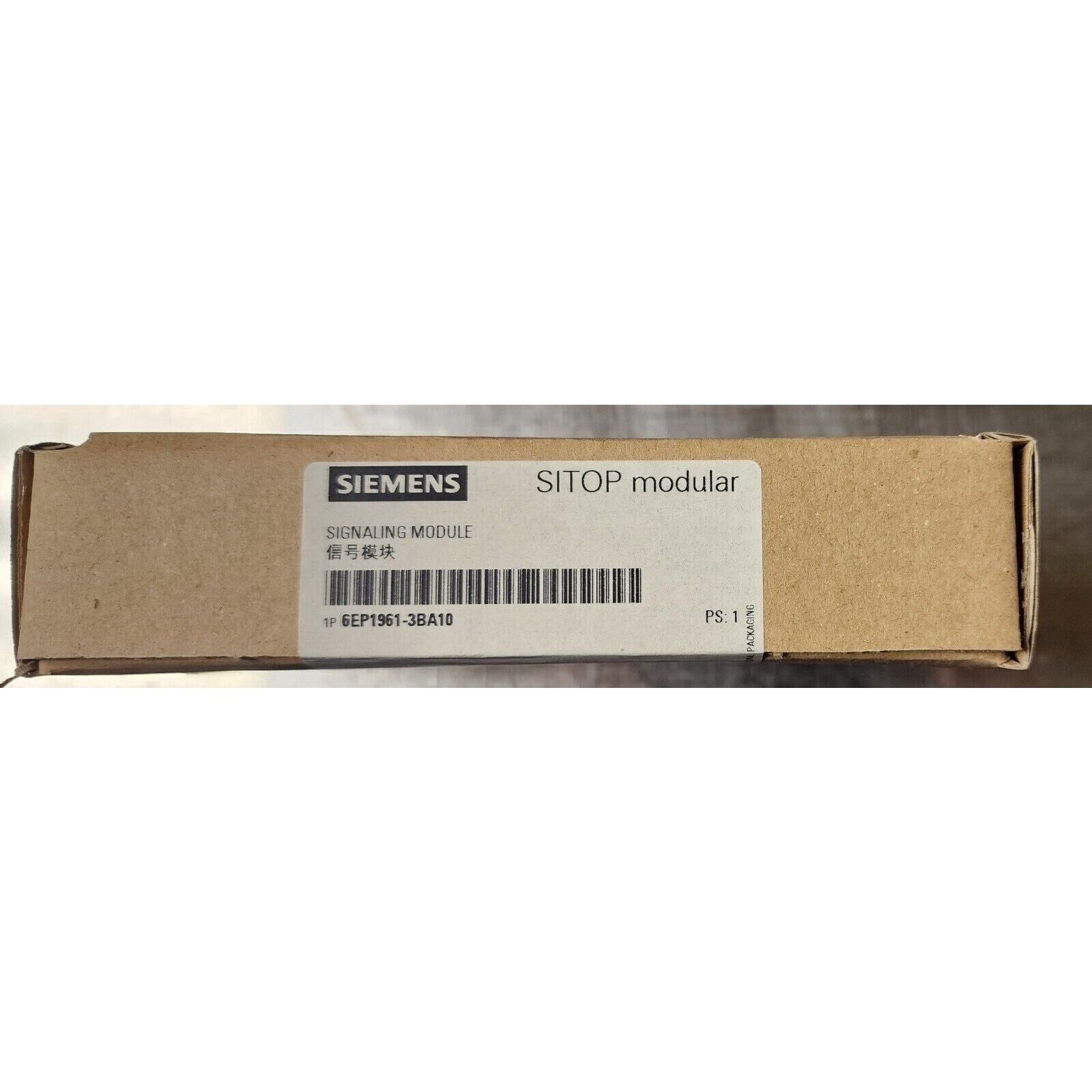 Siemens SITOP Modular Signaling Module 6EP1961-3BA10 box, industrial automation part