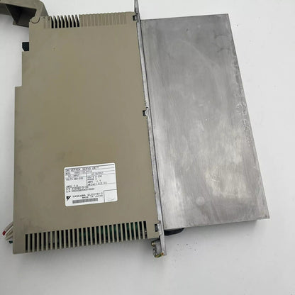 YASKAWA SGDC-15AJAY16 Servo Drive Unit, 1.5KW, featuring a detailed label with model specifications and Made in Japan.