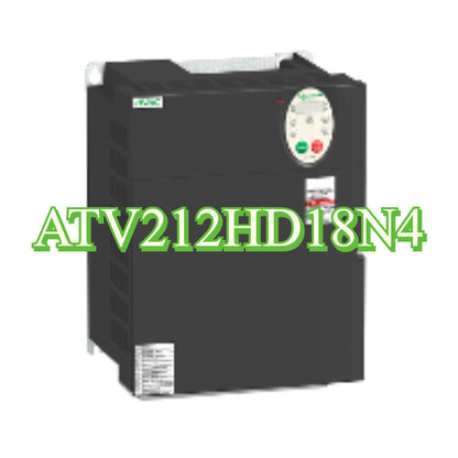 Schneider ATV212HD18N4 Variable Frequency Drive, black and gray industrial equipment