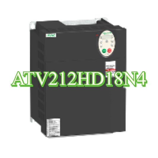Schneider ATV212HD18N4 Variable Frequency Drive, black and gray industrial equipment
