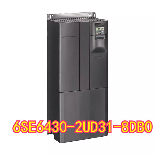 Siemens MICROMASTER 430 drive, model 6SE6430-2UD31-8DB0, industrial automation equipment.