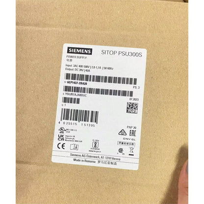 Power Supply | Siemens | 6EP1 437-2BA20 6EP1437-2BA20 SITOP PSU300S 40 A power supply