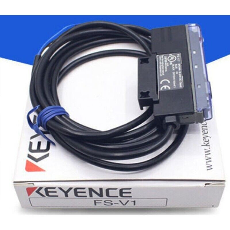 KEYENCE FS-V1 Amplifier Sensor with cable, new industrial automation equipment