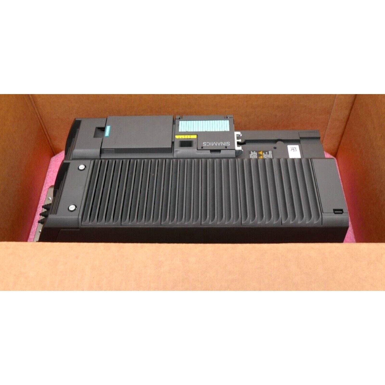 Siemens SINAMICS Inverter in Box. Industrial automation part.