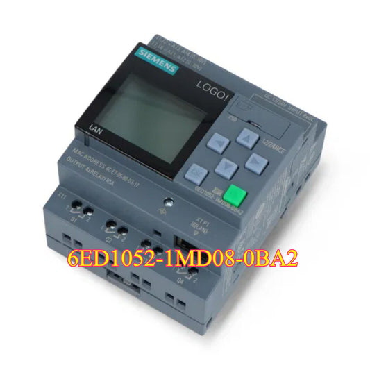 Siemens SIMATIC S7-1200 LOGO! 6ED1052-1MD08-0BA2 logic module, industrial automation component