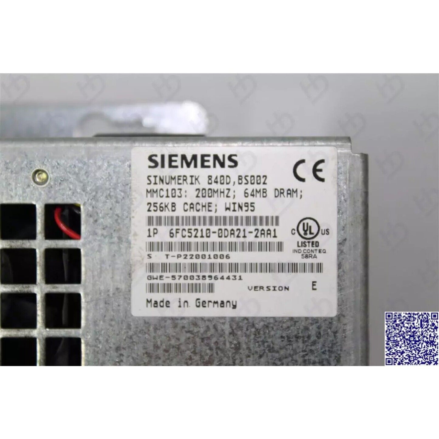 Siemens 6FC5210-0DA21-2AA1 PLC Module, Industrial Automation Part, Made in Germany