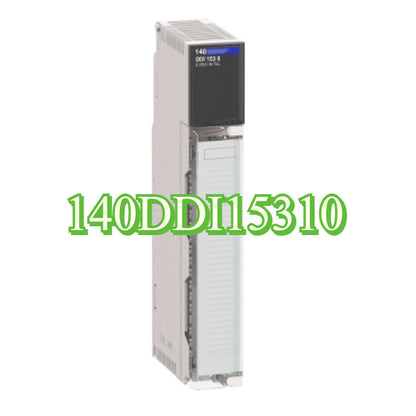 Schneider Electric 140DDI15310 PLC Module, industrial automation component. Featured with text 140DDI15310.