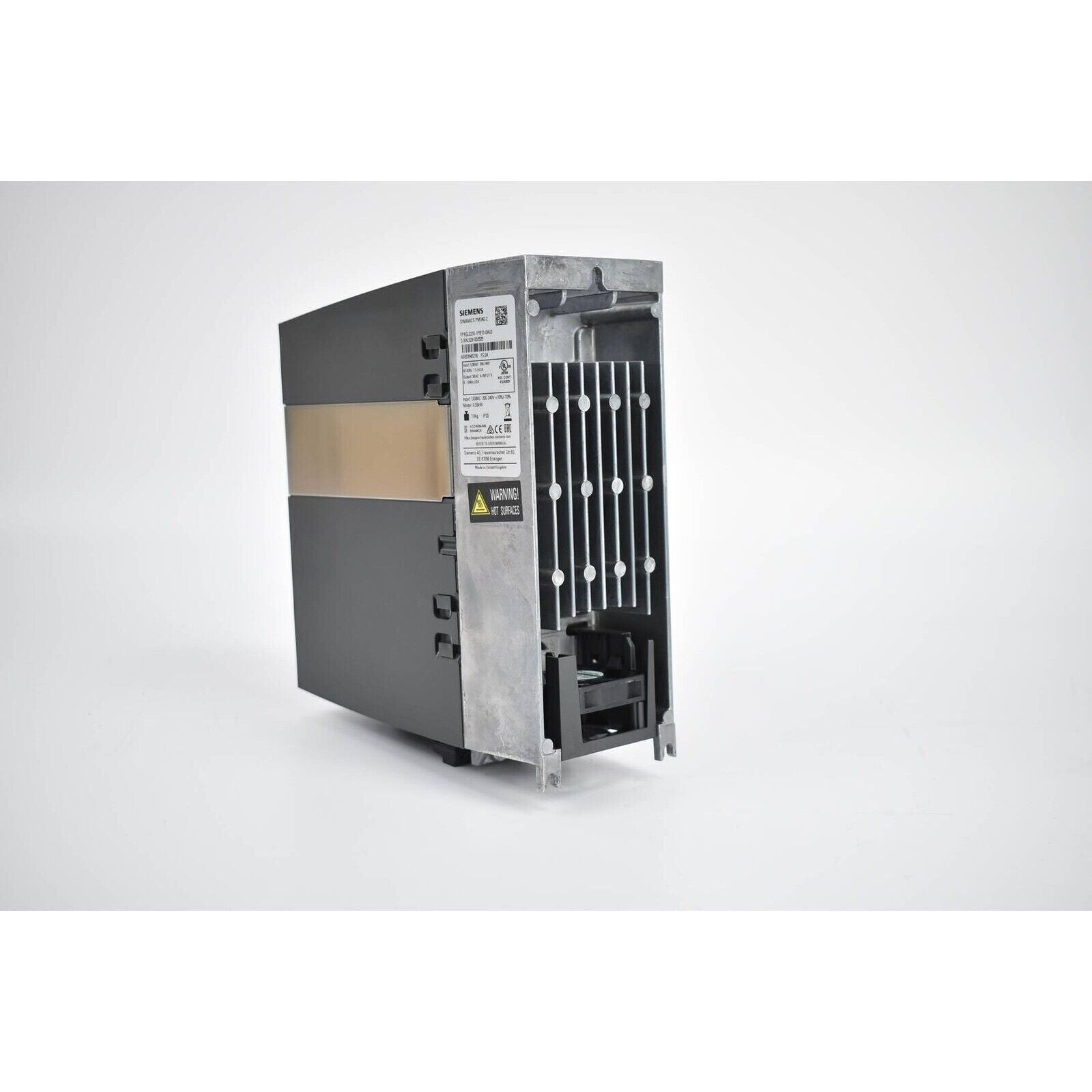Siemens SINAMICS PM240-2 Power Module, Industrial Automation Part, Warning: Hot Surfaces