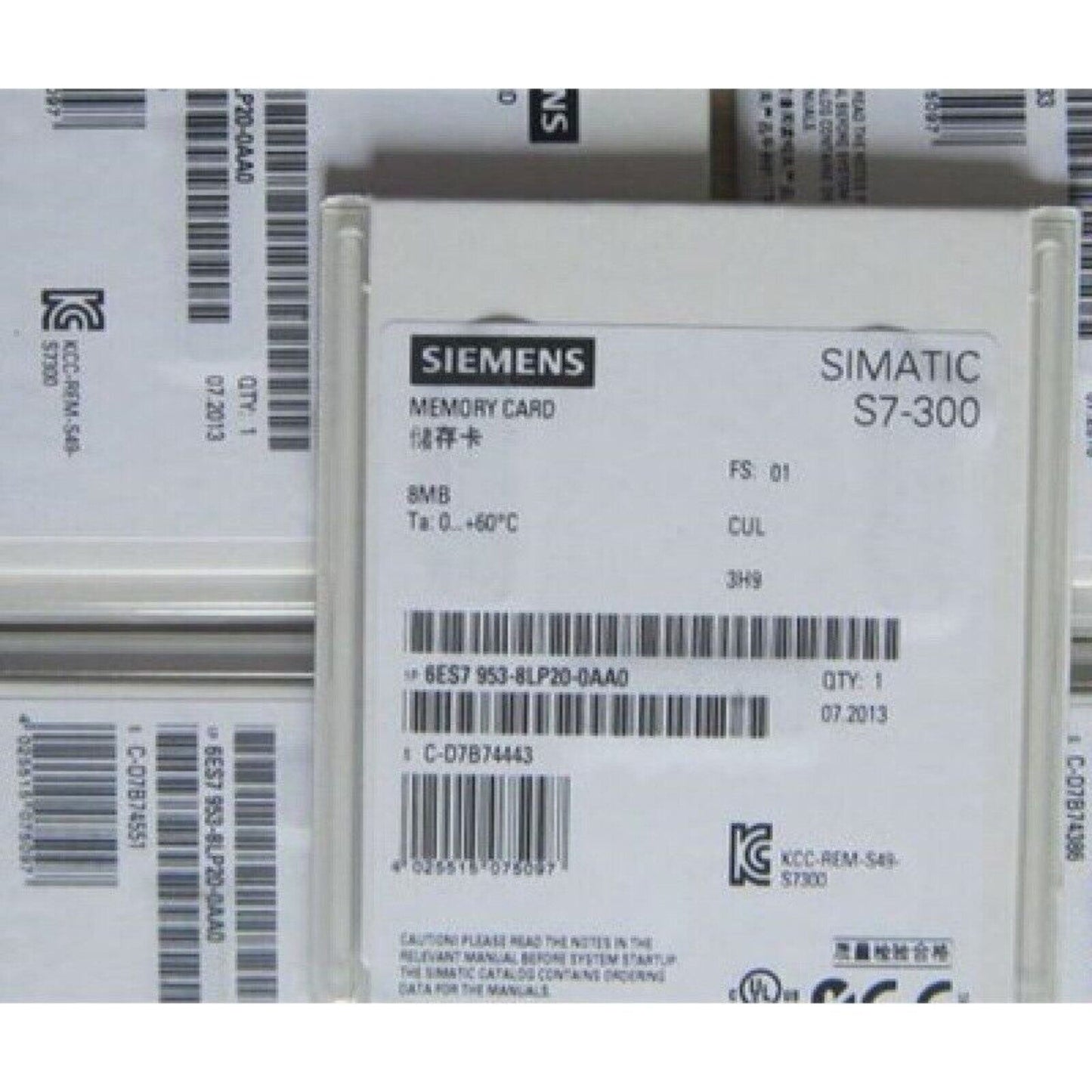 Siemens SIMATIC S7-300 Memory Card 8MB 6ES7 953-8LP20-0AA0, industrial automation part