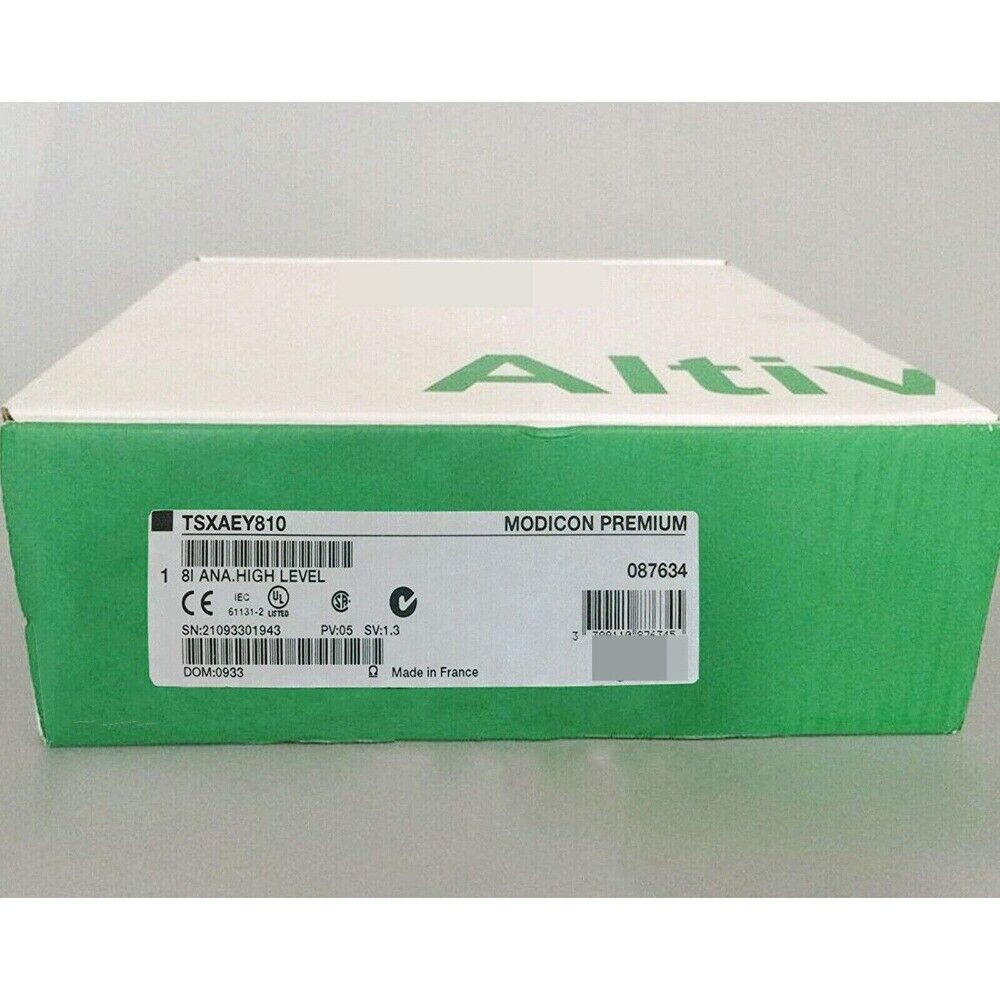 Schneider Electric TSXAEY810 Analog Input Module box, Modicon Premium, 81 ANA.HIGH LEVEL, Made in France