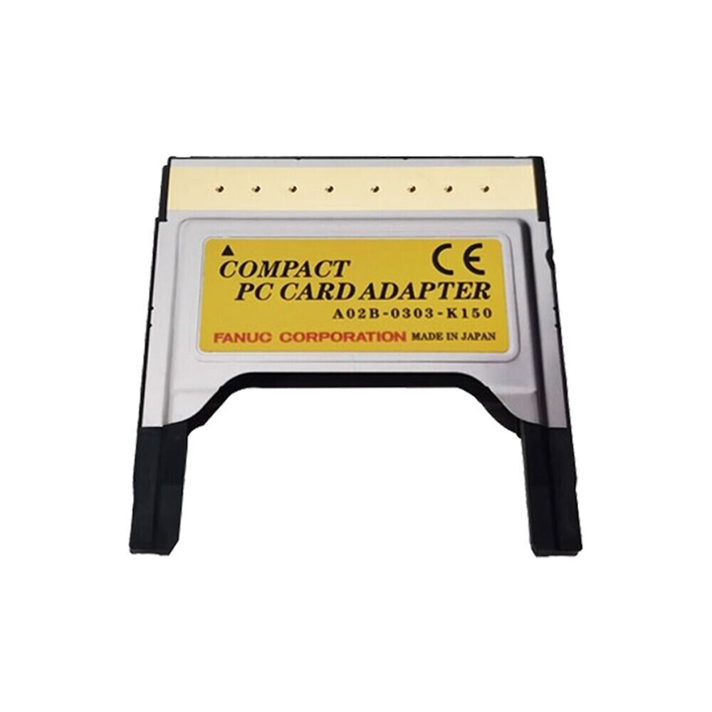 FANUC A02B-0303-K150 Compact PC Card Adapter for PLC. Industrial automation component, made in Japan.