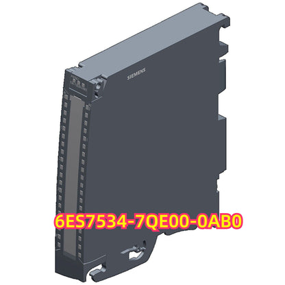Siemens PLC module 6ES7534-7QE00-0AB0, gray industrial automation component