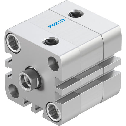Festo ADN-32-5-I-P-A pneumatic cylinder, silver industrial automation component.