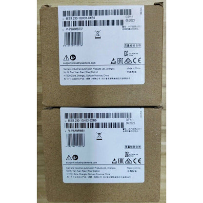 Siemens 6ES7 223-1QH32-0XB0 Digital I/O Module Packaging, Made in China