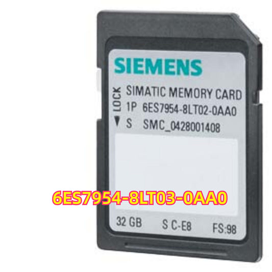 Siemens SIMATIC S7 memory card 6ES7954-8LT03-0AA0, 32GB, industrial automation component