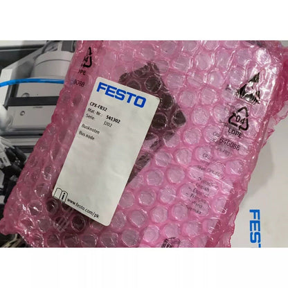 Festo CPX-FB32 Bus Node in pink bubble wrap packaging, new automation component, fast shipping
