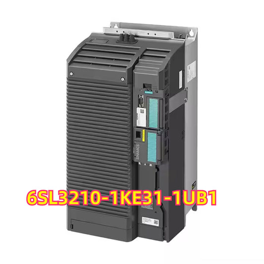 Siemens SINAMICS G120C 6SL3210-1KE31-1UB1 PLC module. Industrial automation part.