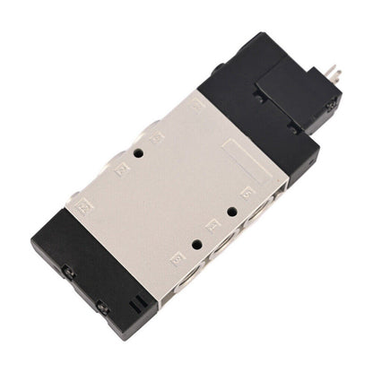 Festo CPE18-M1H-5L-1/4 Solenoid Valve, Industrial automation part, black and silver pneumatic component
