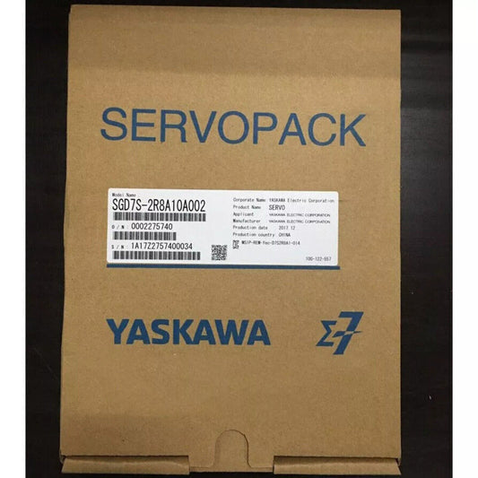 YASKAWA SERVOPACK SGD7S-2R8A10A002 Servo Driver box, new industrial automation part