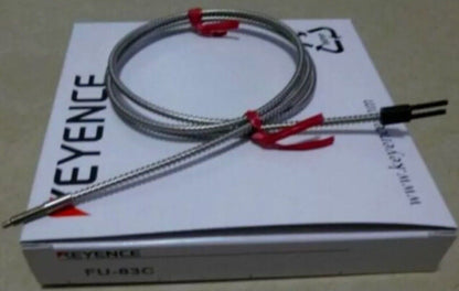 KEYENCE FU-83C Digital Fiber Optic Sensor. Industrial automation component.