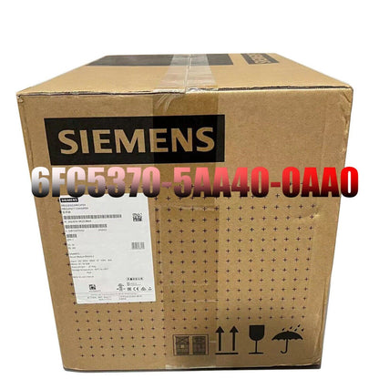 Siemens 6FC5370-5AA40-0AA0 Frequency Converter in box. PLC part for industrial automation.