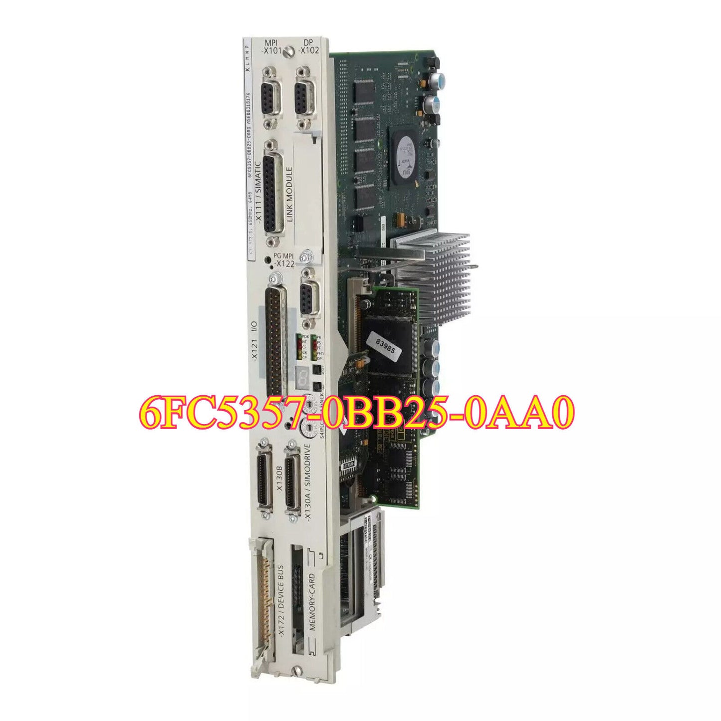 SINUMERIK 840D/810D PowerLine NCU 572.5 module, 6FC5357-0BB25-0AA0, industrial automation part