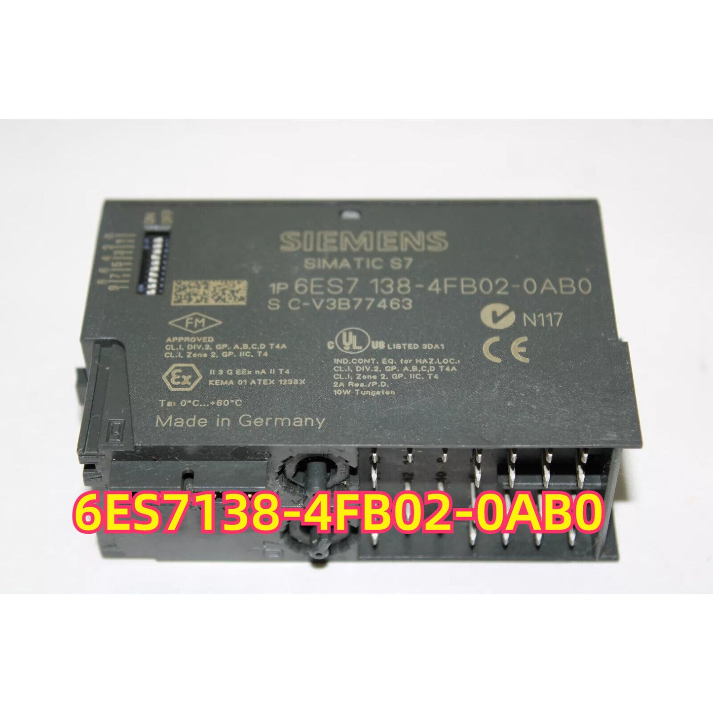 Siemens SIMATIC S7 Digital Output Module 6ES7 138-4FB02-0AB0, Industrial Automation Part