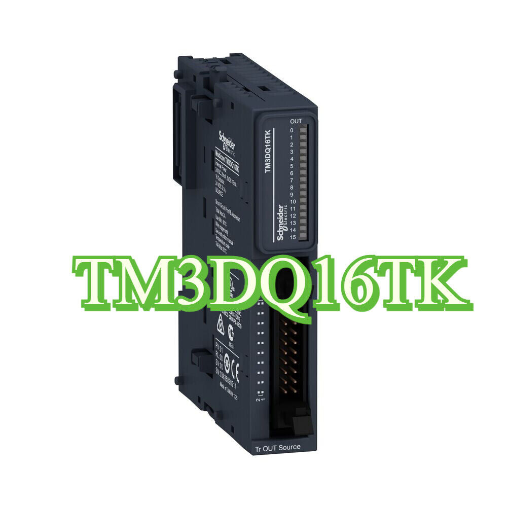Schneider Electric TM3DQ16TK discrete output module, industrial automation part