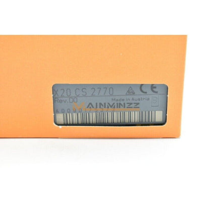 B&R X20 CS 2770 Communication Module Box Close-up, Made in Austria, X20 System Module