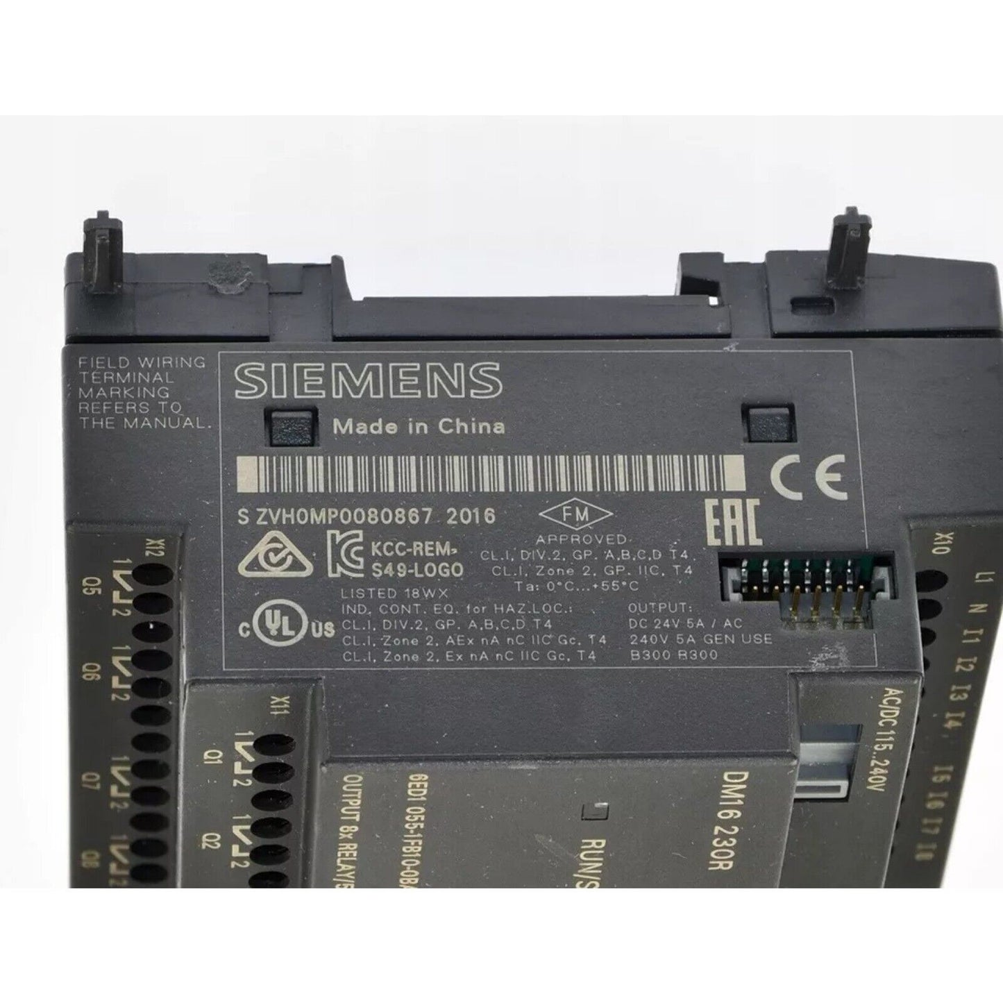 PLC | Siemens | 6ED1 055-1FB10-0BA0 6ED1055-1FB10-0BA0 LOGO DM16 230R module