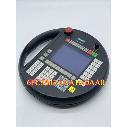 Siemens SINUMERIK handheld terminal 6FC5403-0AA10-0AA0, black control panel