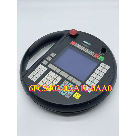 Siemens SINUMERIK handheld terminal 6FC5403-0AA10-0AA0, black control panel