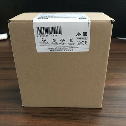 Siemens SITOP PSU packaging box with labels, industrial power supply unit