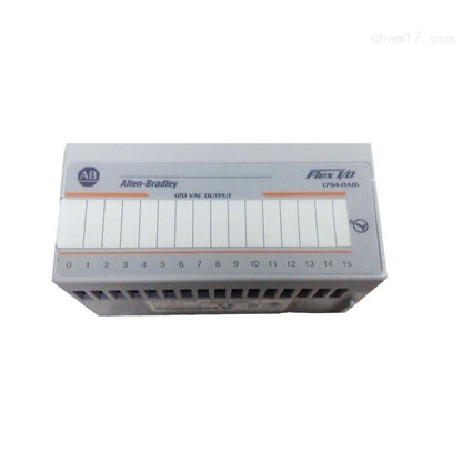 Allen-Bradley 1794-OA16 FLEX I/O 16-channel digital output module, 120VAC, factory sealed.
