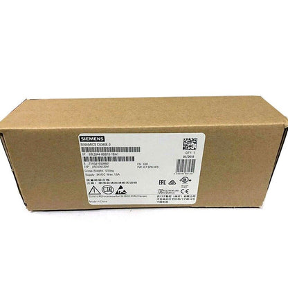 SINAMICS CU240E-2 control unit packaging, 6SL3244-0BB12-1BA1, Siemens industrial automation part, Made in China.