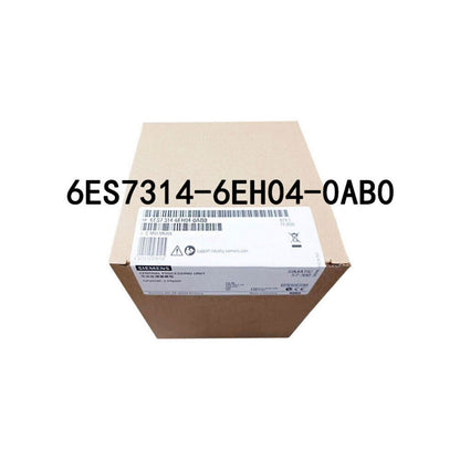 Siemens SIMATIC S7-300 CPU 314C-2 PN/DP 6ES7314-6EH04-0AB0 industrial automation module in original packaging.