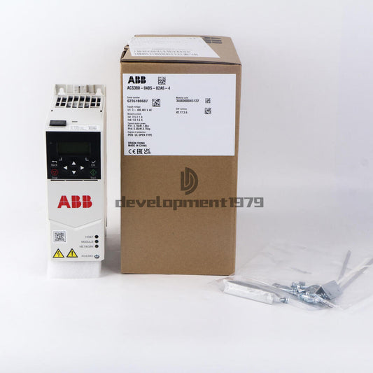 ABB ACS380-040S-02A6-4 Inverter Pn 22kW, 44A IP20, new and sealed.