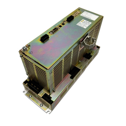 YASKAWA SGDR-C0A040A01B Servopack Servo Amplifier, metal casing with connectors. Viewed from a slightly high angle.
