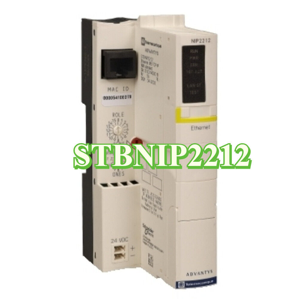 Schneider STBNIP2212 power supply unit, Ethernet PLC module