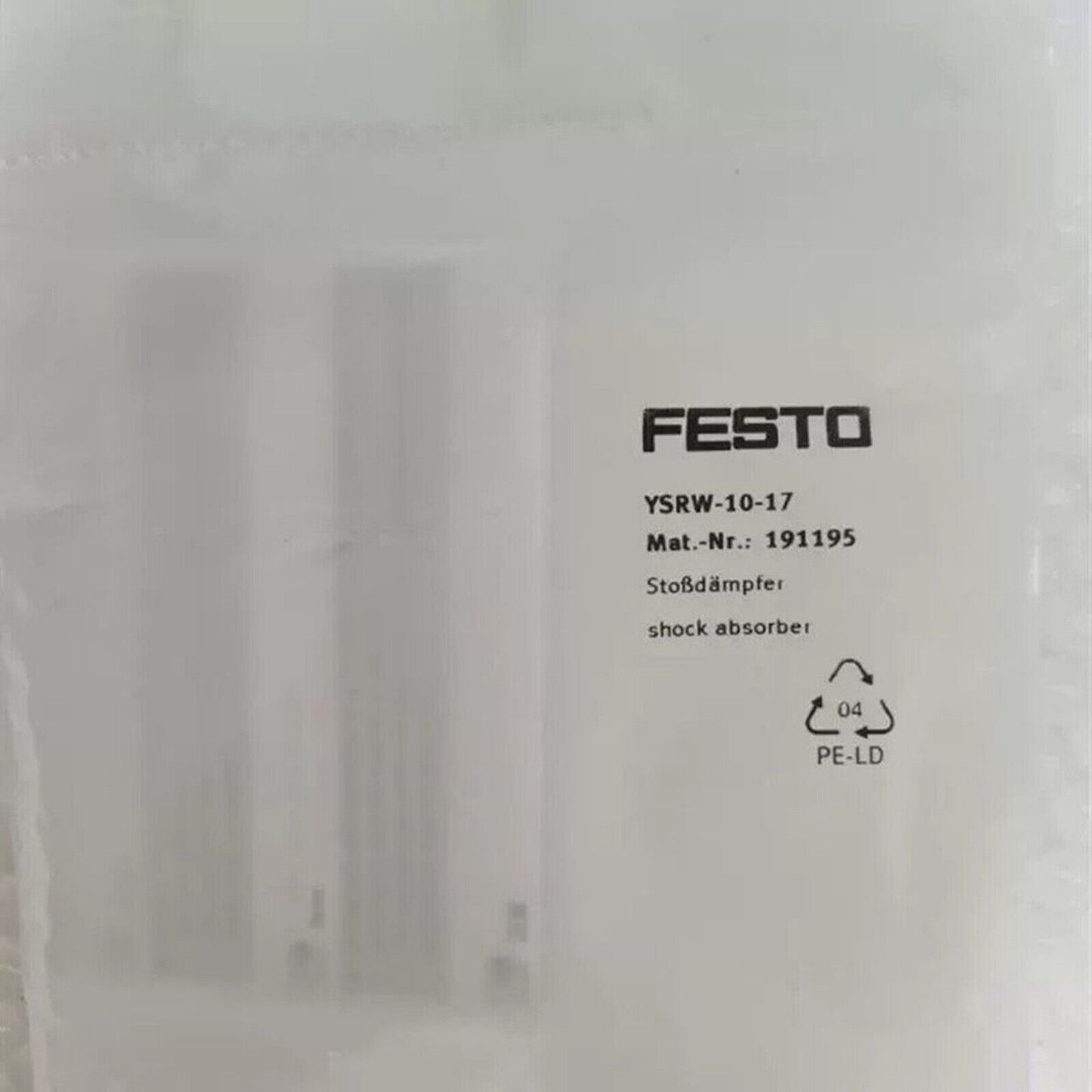 New Festo YSRW-10-17 191195 Shock absorber