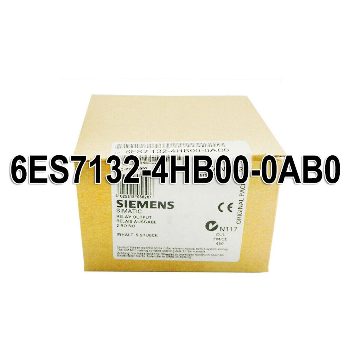 Industrial Communication | Siemens | 6ES7 132-4HB00-0AB0 6ES7132-4HB00-0AB0 SIMATIC DP MODULES FOR ET200S