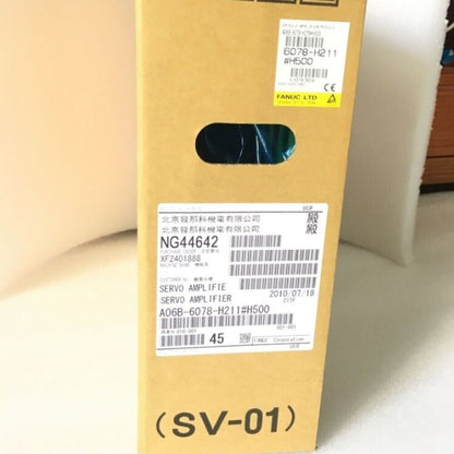 FANUC A06B-6078-H211#H500 Spindle Amplifier Box, new industrial automation part.