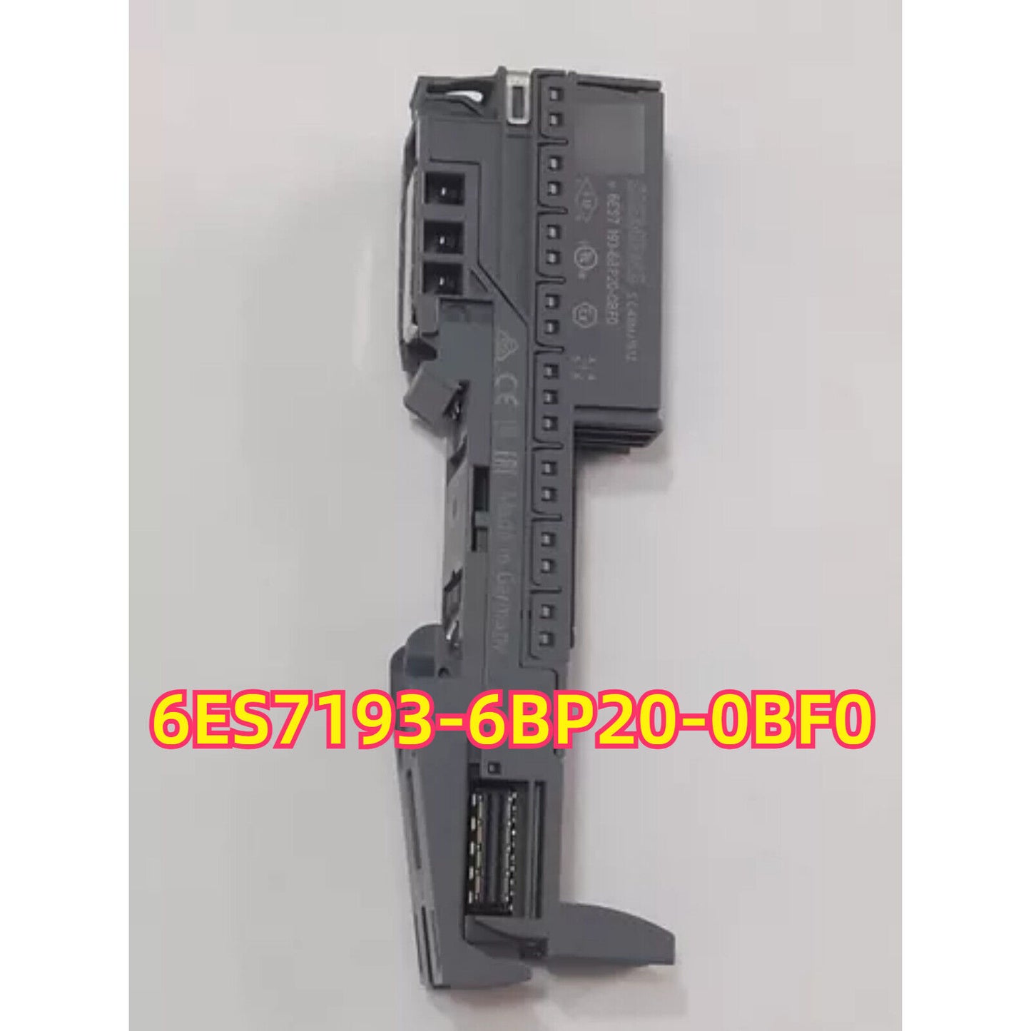 Siemens SIMATIC ET 200SP HA BaseUnit 6ES7193-6BP20-0BF0, industrial automation part.
