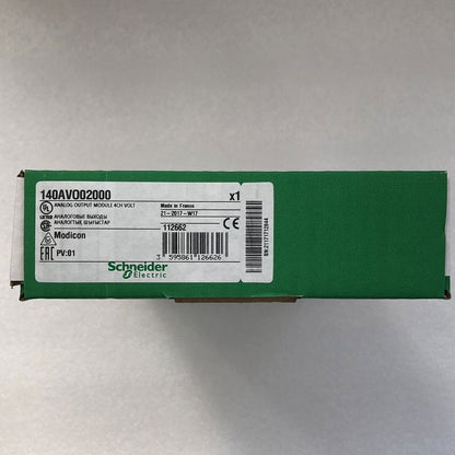 Schneider Electric 140AVO02000 Analog Output Module in box, Made in France, fast shipping available